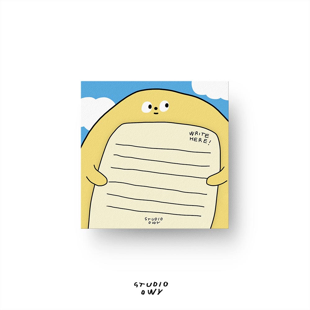 SALE! : Memopad กระดาษโน๊ตฉีกได้ *ไม่มีกาว*