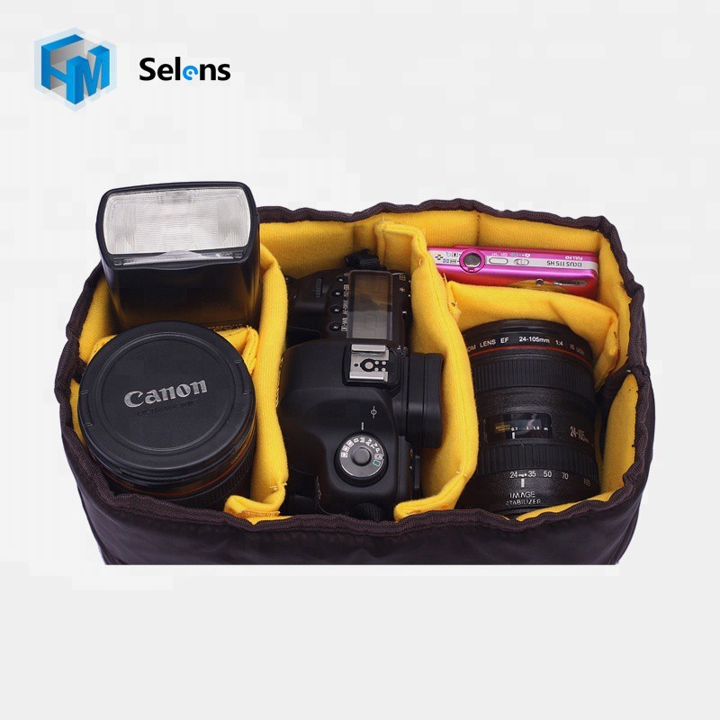 กระเป๋ากล้อง กระเป๋าสำหรับใส่เลนส์ Selens Camera Insert Bag (SE-B2613)