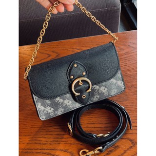 💥Coach Beat Crossbody Clutch In Signature Canvas With Horse And Carriage Print