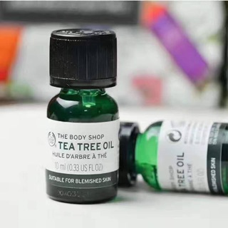 THE BODY SHOP 🍃TEA TREE OIL🌿 10 ML. แต้มสิว🌿