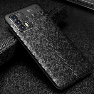 เคสโทรศัพท์ Realme GT 5G RealmeGT Casing Luxury Leather TPU Silicone Back Cover Softcase เคสเรียวมีGT