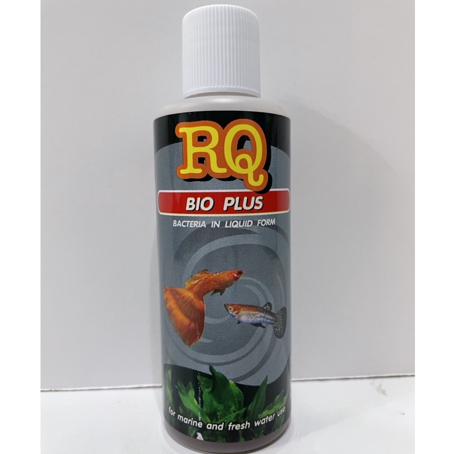 (จัดส่งเร็ว) RQ ฺBIO PLUS ไบโอพลัส แบคทีเรียน้ำ ย่อยสลายของเสีย เศษอาหารตกค้าง (ขนาด 120ml.)