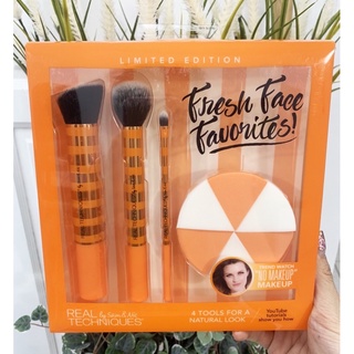 ชุดแปรงแต่งหน้า Real Techniques Fresh Face Favorites