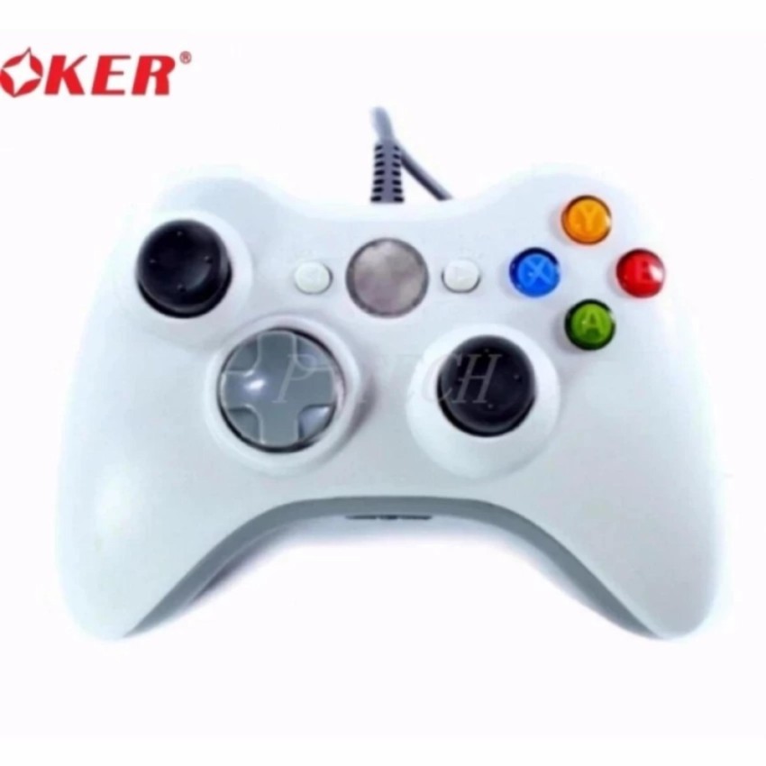 OKER Joy Xbox Stick X36 For PC & XBOX360 (White)