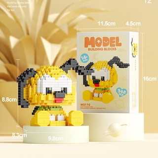 Disney บล็อกตัวต่อเลโก้ รูปสัตว์ดิสนีย์ 3D ขนาดเล็ก DIY