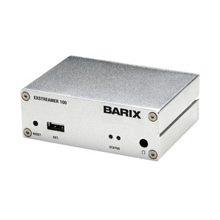 BARIX Exstreamer 100 อุปกรณ์ รับสัญญาน ถอดรหัส เสียงผ่าน เน็ตเวิร์ค