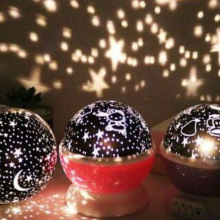โคมไฟ LED ลายการ์ตูน หมุนได้