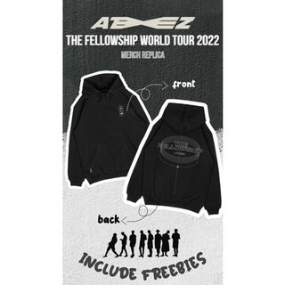 เสื้อกันหนาว มีฮู้ด ลาย ATEEZ The Fellowship World Tour 2022