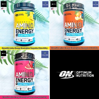 Optimum Nutrition - Essential Amin.o. Energy + Electrolytes 285 g กรดอะมิโนจำเป็น + อิเล็กโทรไลต์ เกลือแร่ Amino