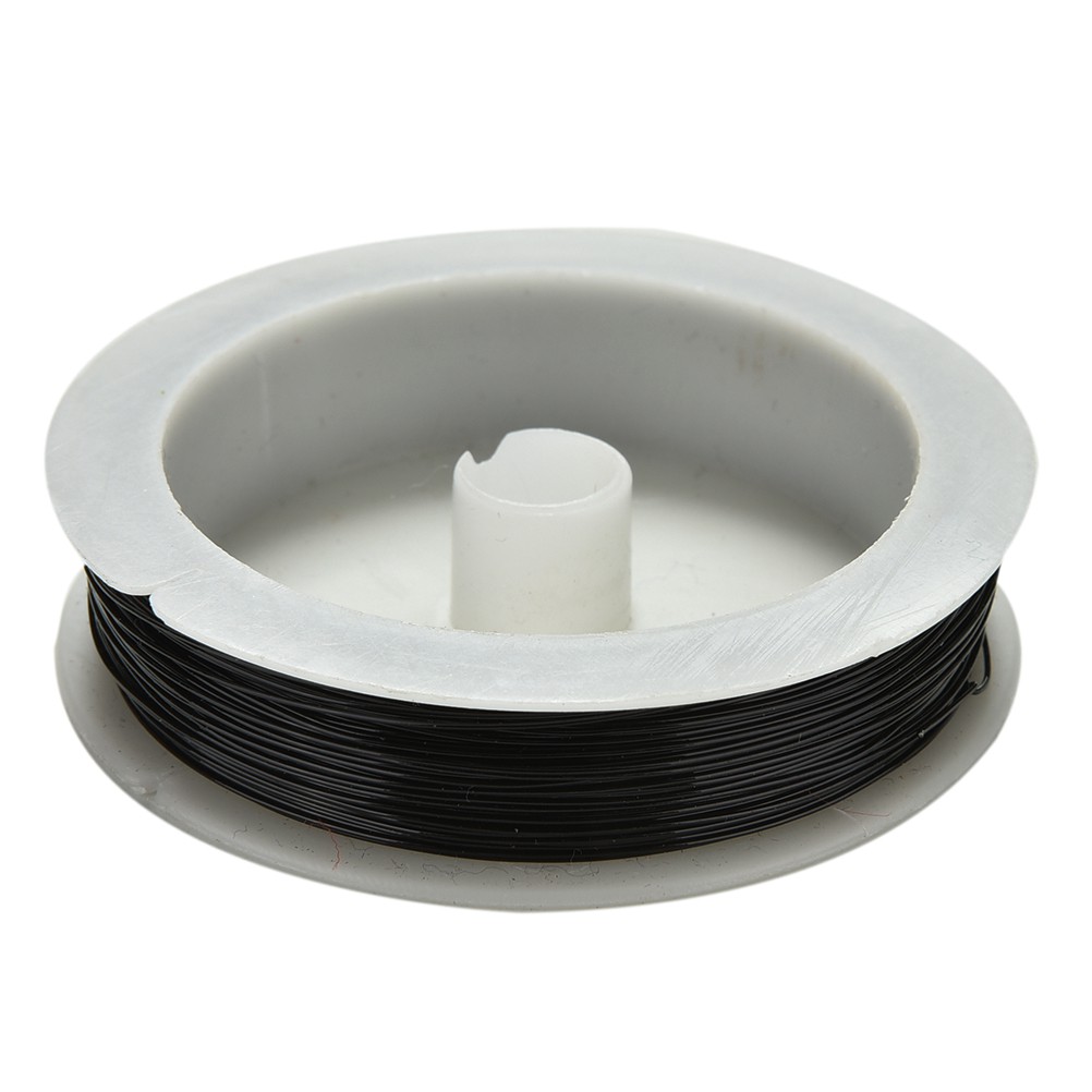 [springevenwell] 40m Iron Craft Wire 0.5mm Spool Soft DIY String ...