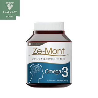 Ze-mont omega 3 60 capsules