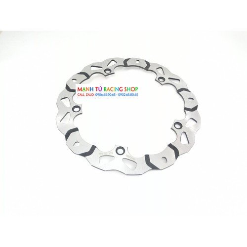 Raider galfer จานเบรคหน้า ลายสีดํา