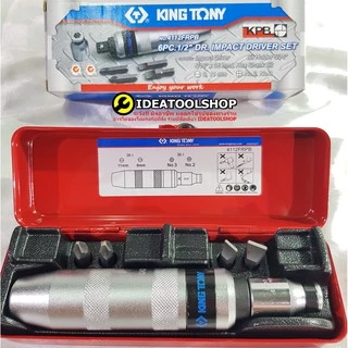 ของแท้!! ไขควงตอก คิงโทนี่ ไขควงตอกกระแทก King Tony ไขควงตอกพร้อมดอก Kingtony 4111FR (ดอกยาว) 4112FR (สั้น) Impact Drive