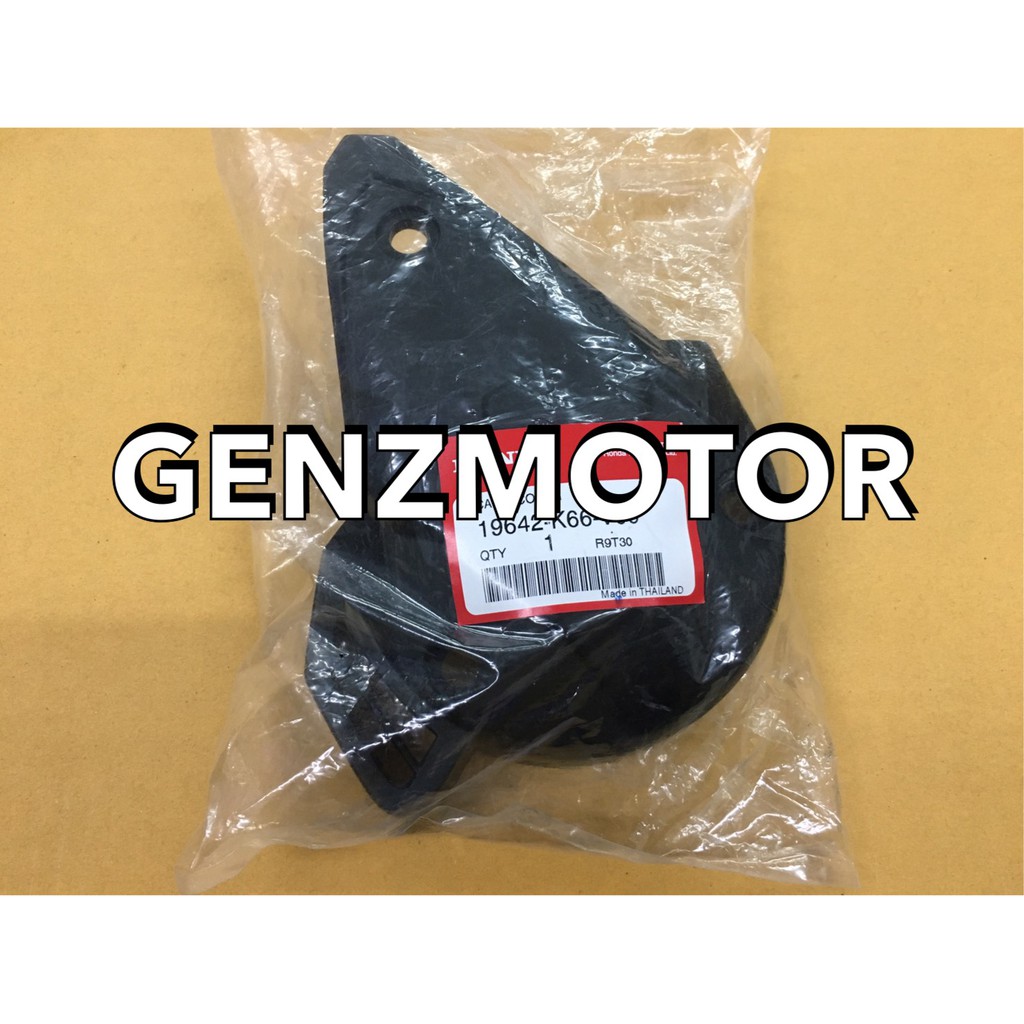 ปิดฝาครอบสายพาน ฝาปิดครอบแคร้ง ซ้าย CLICK150I LED 2019-2020 คลิก150I สีดำ แท้ศูนย์ 19642-K66-V00 ⚡️พ