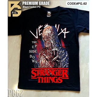 PG 62 Vecna Stranger Things เสื้อยืด หนัง นักร้อง เสื้อดำ สกรีนลาย ผ้านุ่ม PG T SHIRT S M L XL XXL 【S-4XL】