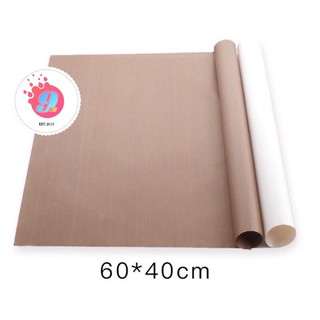 กระดาษรองอบเคลือบ 40*60ซม./1 ม้วนมี10แผ่น /สีน้ำตาล,สีขาว