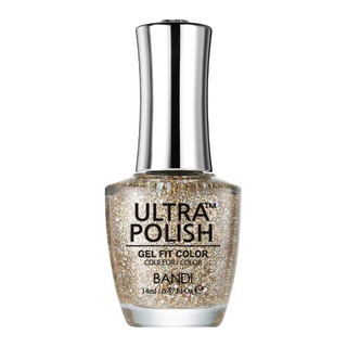 ยาทาเล็บกึ่งเจล Ultra Polish UP906G - Gold Dia