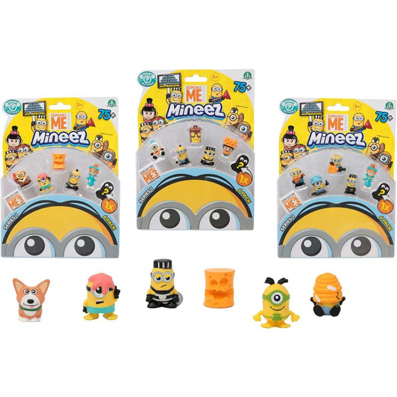 Despicable Me Mineez Deluxe Series 1 Minions Collector Pack (Random Pack Supplied) มินเนี่ยนตัวจิ๋ว 