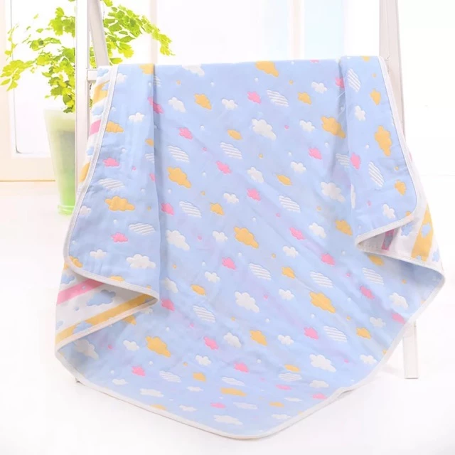 ผ้าห่มห่อตัวเด็ก แบบฝ้ายญี่ปุ่น หนานุ่ม ห่มสบาย Baby Blanket thumbnail 4