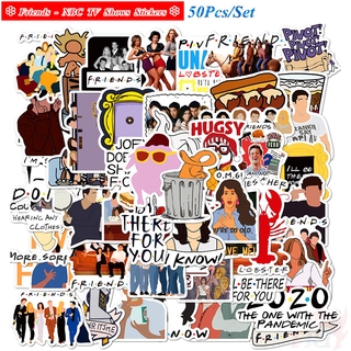 ❉ Friends - Series 05 NBC TV Shows สติ๊กเกอร์ ❉ 50Pcs/Set Waterproof  DIY Fashion Doodle Decals สติ๊กเกอร์