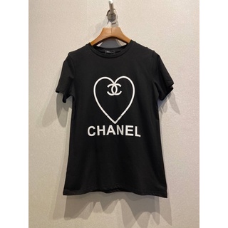 ☞ NEW CHANEL T-SHIRT  #เสื้อยืดคอกลม #เสื้อยืดแบรนด์เนม