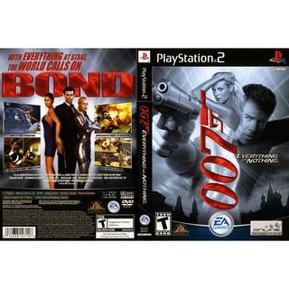 007 EVERYTHING OR NOTHING [PS2 US : DVD5 1 Disc]