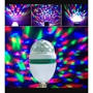 ไฟหมุนดิสโก้สลับสี LED Mini Party Light