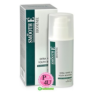 Smooth E Homme Extra White Youth Booster Gel Cream 50 กรัม (1 กล่อง)