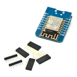 บอร์ดทดลอง ESP8266 ESP-12 ESP-12F ESP12F CH340G CH340 V2 USB WeMos D1 Mini NodeMCU Lua IOT Board 3.3V พร้อมหมุด