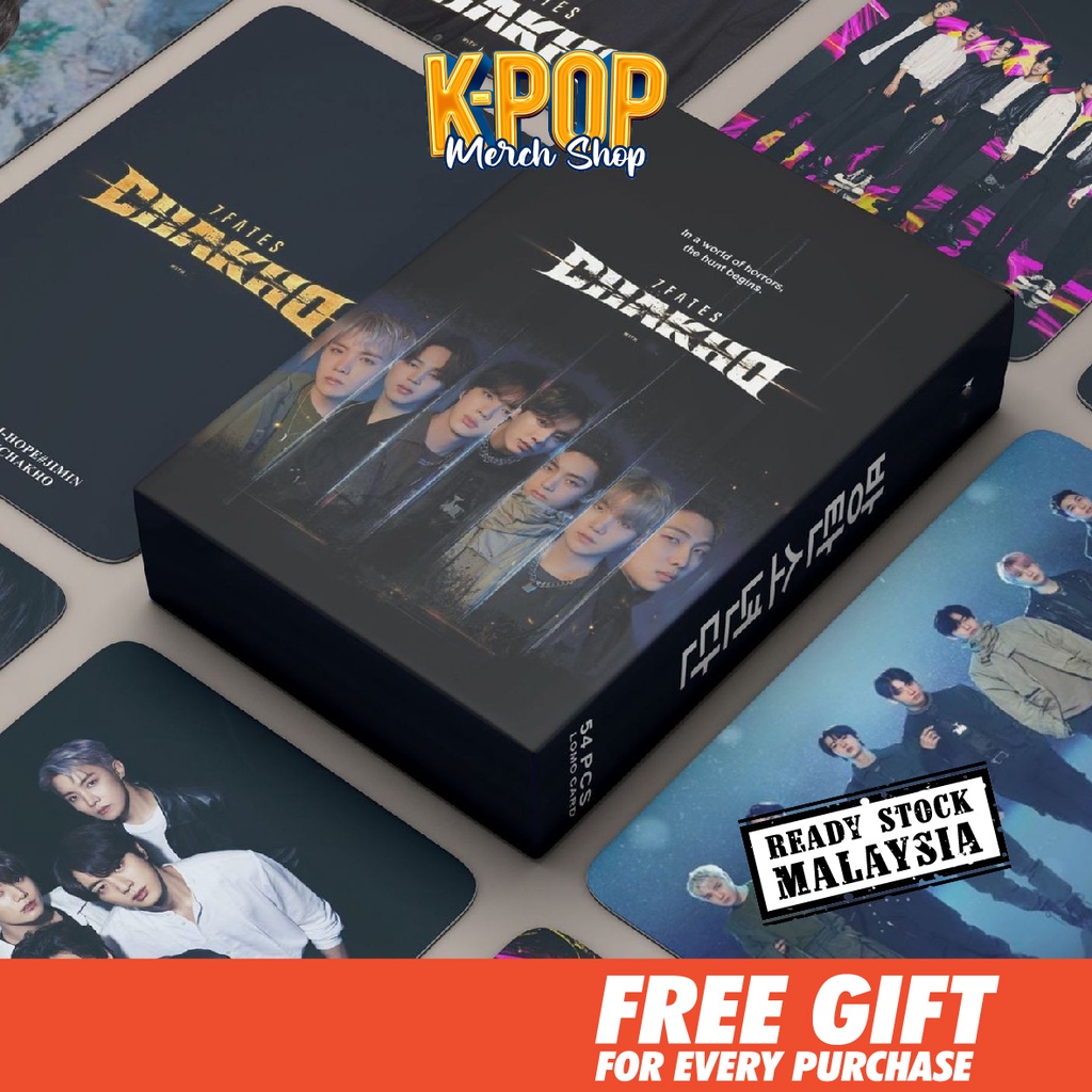 โฟโต้การ์ดโลโม่ ลายศิลปินเกาหลี BTS Seventeen Chakho 7 Fates 1 ชิ้น