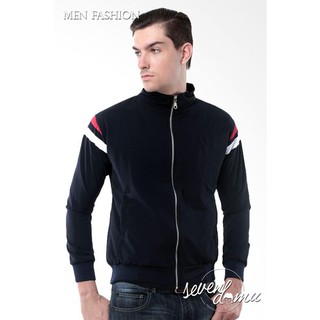 เสื้อแจ็คเก็ตเบสบอลสีขาวสีแดง Sk 87