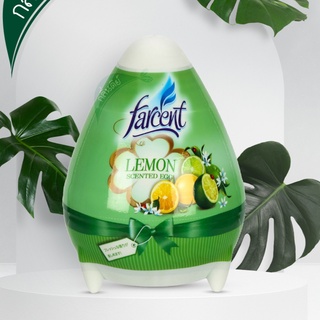 FARCENT เจลหอมปรับอากาศรูปไข่คาร์โม กลิ่น LEMON