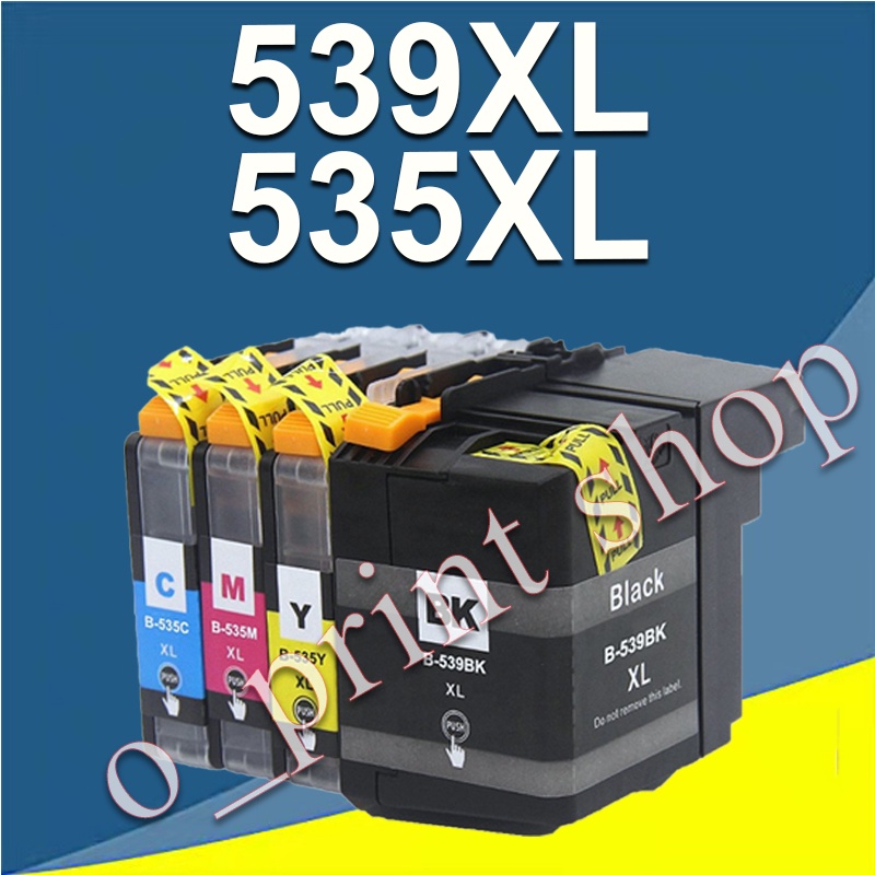 LC 535XL LC 539XL หมึก LC535 LC539 สีดำ LC535XL LC539XL ตลับหมึกที่รองรับสำหรับBrother MFC-J200 DCP-