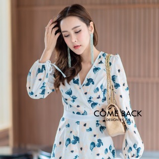 Comeback - White Flower Jumpsuit