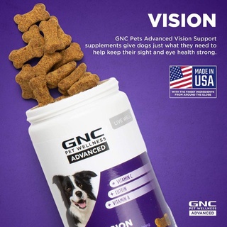 [แบ่งขาย] GNC Pet Vision วิตามิน บำรุงดวงตาสุนัข เสริมการมองเห็น ดวงตาสดใส มองเห็นชัดเจน