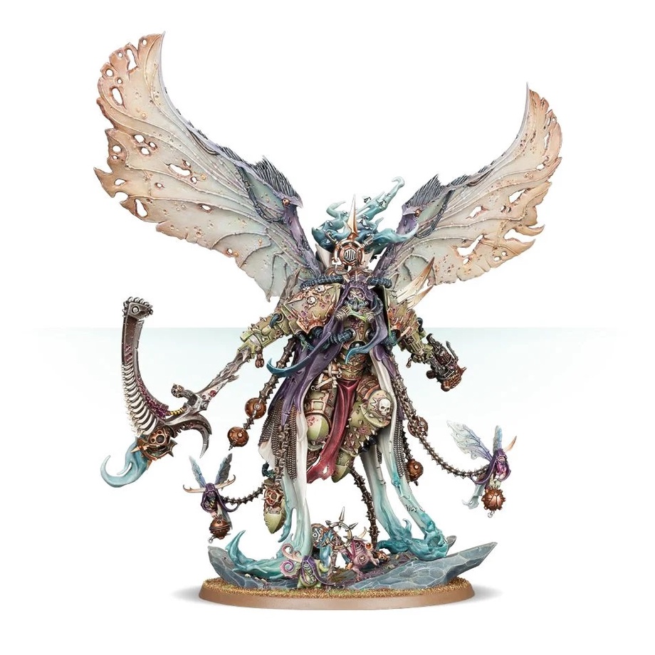 Warhammer 40k : Death Guard : Mortarion Daemon Primarch of Nurgle