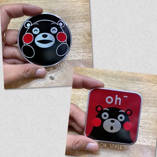 โลโก้ KUMAMON หมีคุมะมง งานอลูมิเนียมบาง