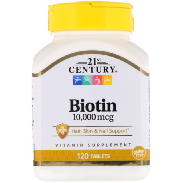 21st Century, Biotin, 800/5000/10,000 mcg, 120 Tablets