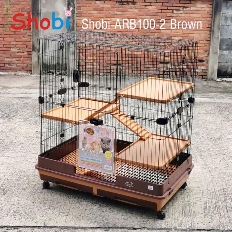 กรง shobi ARB-100-2 - p_pet_feed - ThaiPick