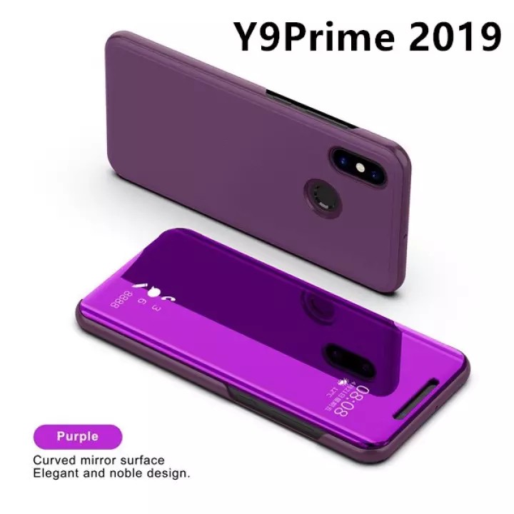 เคสเปิดปิดเงา Case Huawei Y9 Prime 2019 Smart Case เคสฝาเปิดปิดเงา สมาร์ทเคส เคสหัวเว่ย Y9Prime 2019 เคสมือถือ เคสโทรศัพ