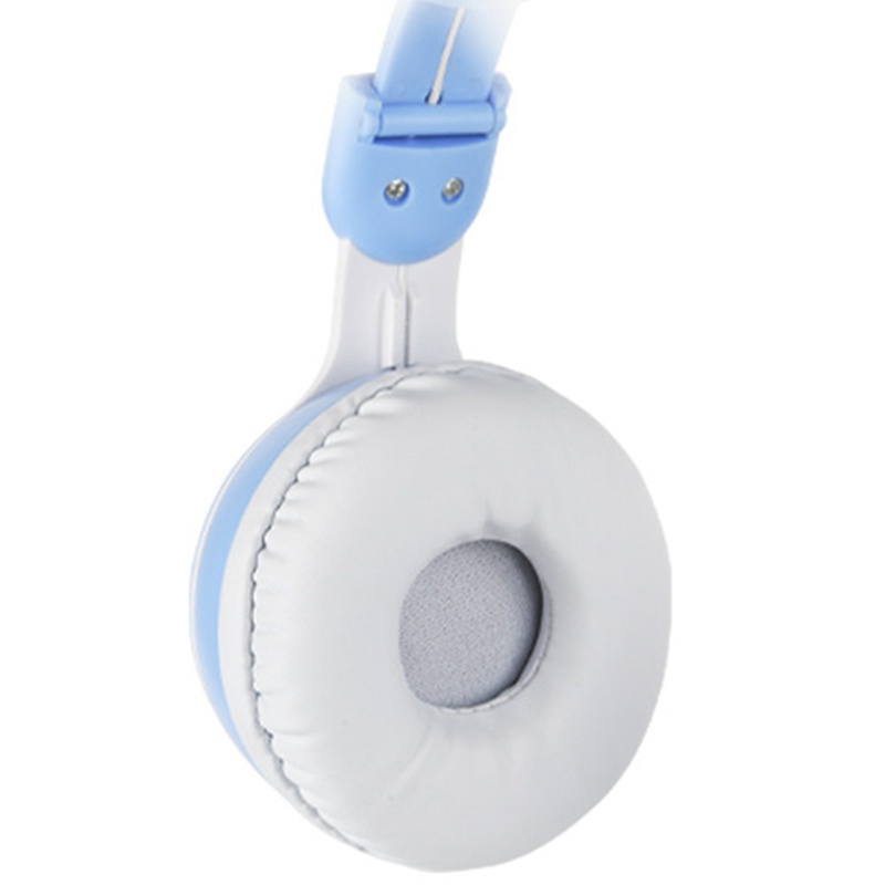 Rabbit Ear Headphones LED Lights Computer Headphones Headset Bluetooth ...