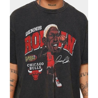 Tee HM Licensed Dennis Rodman Chicago bulls T SHIRT