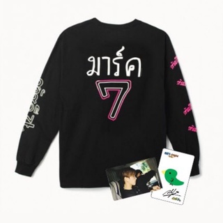 [ พร้อม​ส่ง​ ]​ GOT7​ REAL THAI X MYCT​ ​LONG​ SLEEVE​ BLACK​ [MARK GOT7] ของแท้💯