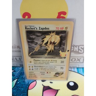 Pokemon Card "Rockets Zapdos 015/132" ENG Celebrations