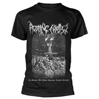 GILDAN ขายดี เสื้อยืด ผ้าฝ้าย 100% พิมพ์ลาย Rotting Christ In Nomine Dei Nostri ของขวัญ สําหรับผู้ชายSize S-5XL