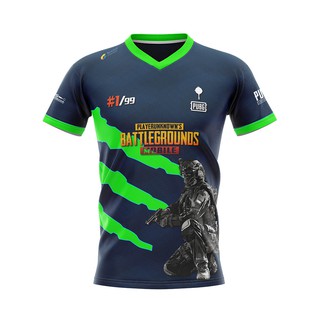 เสื้อเกมส์ PUBG Mobile v.3 - เสื้อ E-Sport เนื้อผ้า 100% โพลีเอสเตอร์