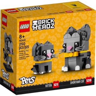 สินค้าใหม่ ของแท้ LEGO® BrickHeadz™ 40441  Cat and Kitten