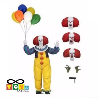 IT Pennywise Clown1990 Ultimate 7" โมเดลอิท โผล่จากนรก เพนนีไวส์