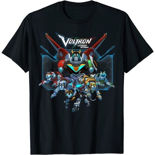 เสื้อยืดพิมพ์ลายเสื้อยืดเสื้อยืด ลาย Voltron Legendary Defender Legendary สําหรับผู้ชาย และผู้หญิง - เสื้อเชิ้ตผู้ชาย -