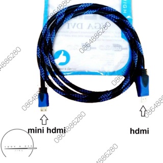 สายแปลง HDMI ออกเป็น MINI HDMI GLINK 180CM (M/M)